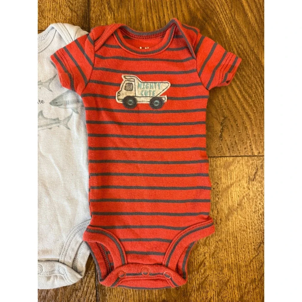 Preemie Baby Boy Basic Clothing Bundle Lot Sleepers Bodysuits Cute Layette Set